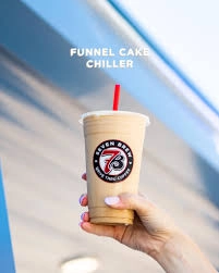 A Picture of Funnel Cake Chiller in hand