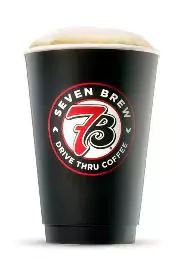 A Picture of 7 brew latte coffee