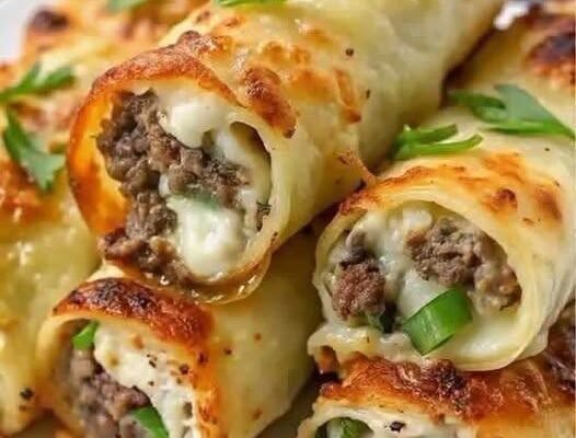 Tortilla Wraps with Ground Beef!