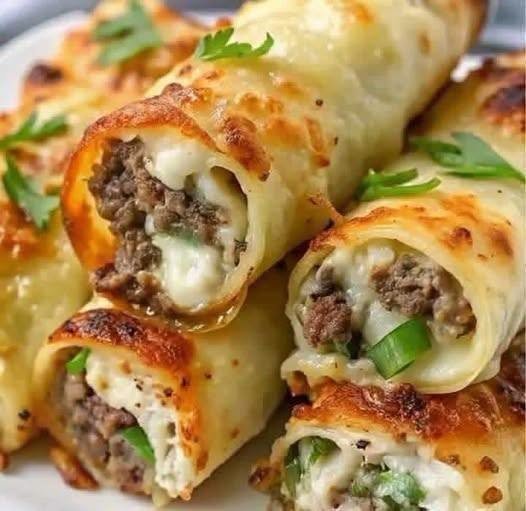 Tortilla Wraps with Ground Beef!