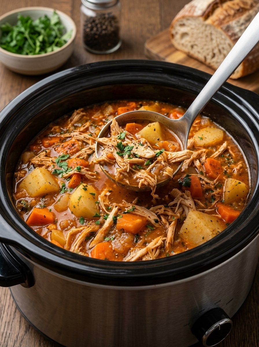 Slow Cooker Chicken Stew!