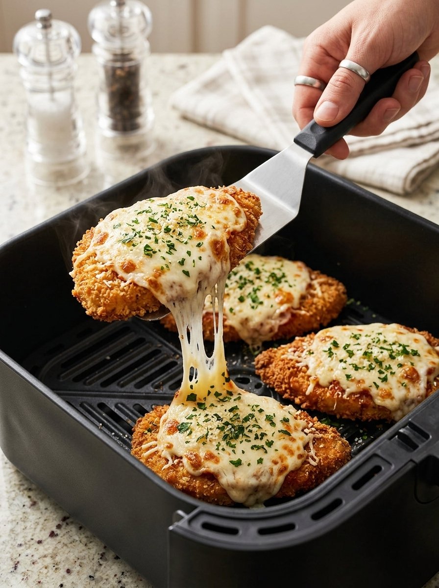 Air Fryer Chicken Parmesan!