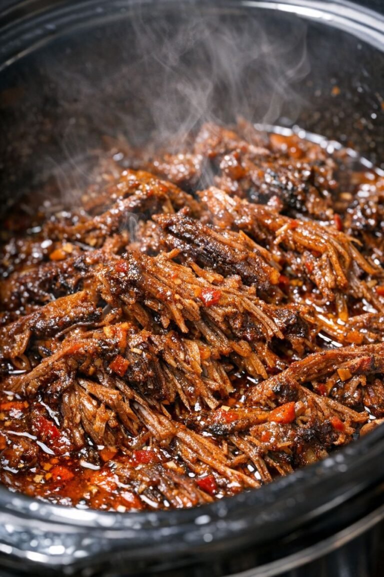 Slow Cooker Shredded Beef Recipe
