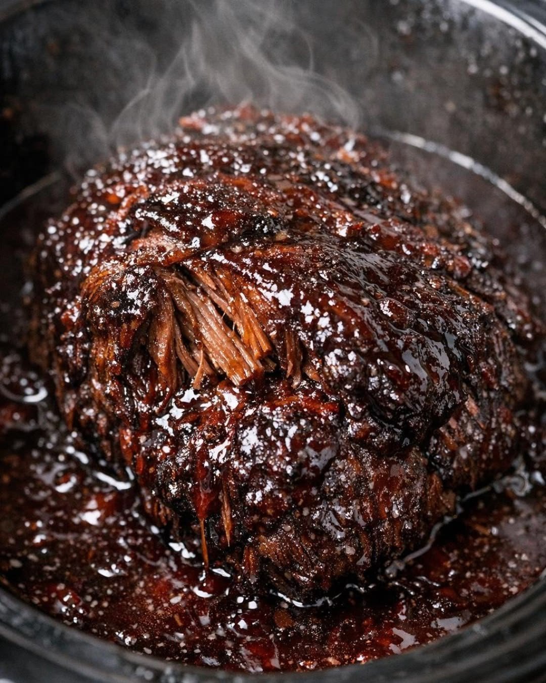 Slow Cooker BBQ Beef Roast