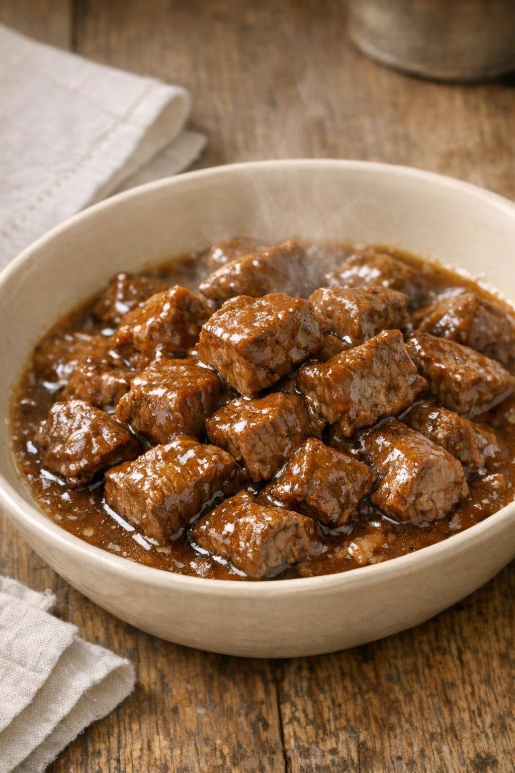Slow Cooker Beef Tips and Gravy