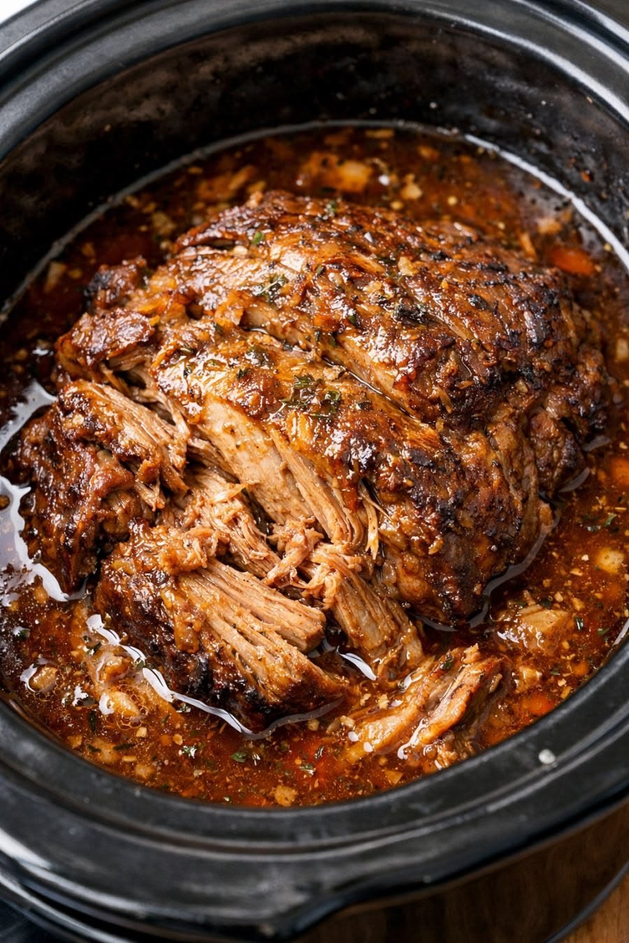 Slow Cooker Garlic Herb
