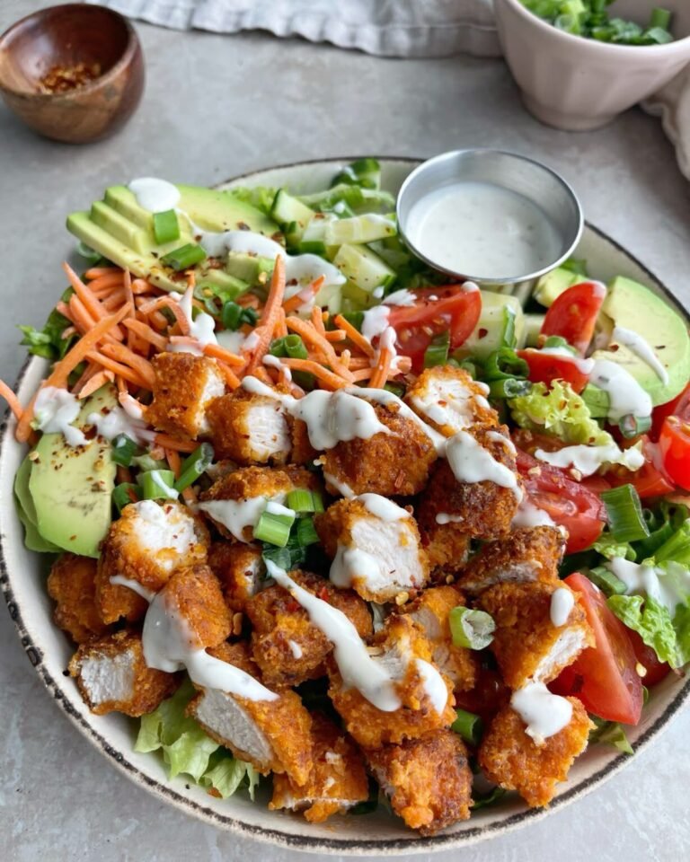 Crispy Chicken Salad Recipe