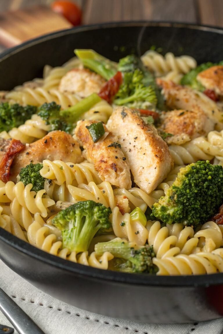 Creamy Chicken Broccoli Pasta