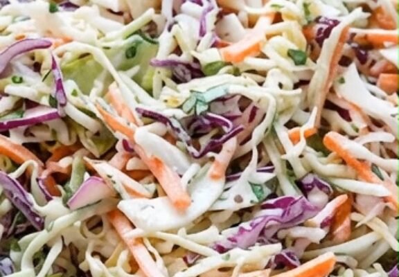Ultimate Creamy Homestyle Coleslaw