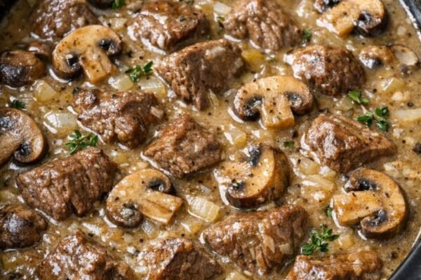 Slow Cooker Beef Tips