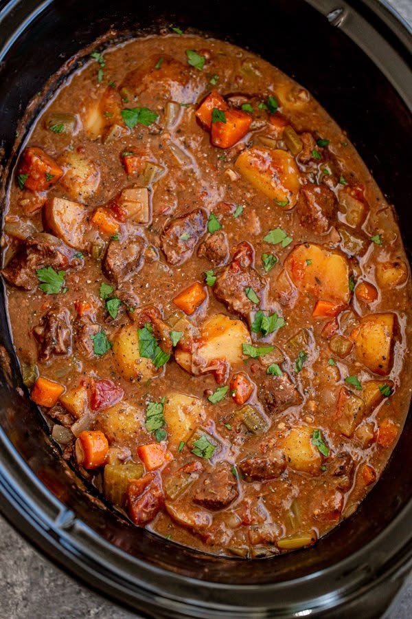 Slow Cooker Beef Stew Recipe