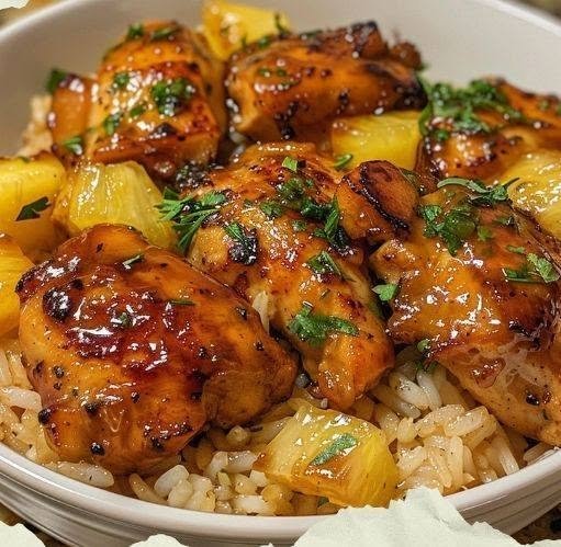 Pineapple Chicken and Rice