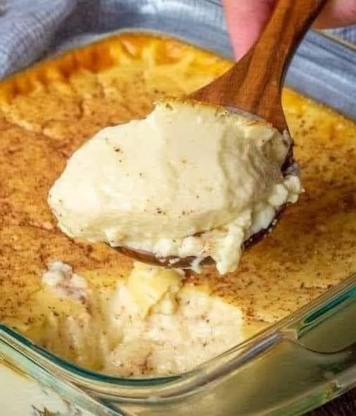 Creamy Baked Custard Pudding