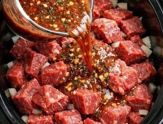 3-Ingredient Slow Cooker Beef