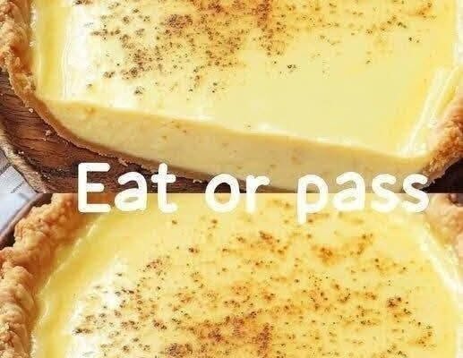 The Old Fashioned Custard Pie