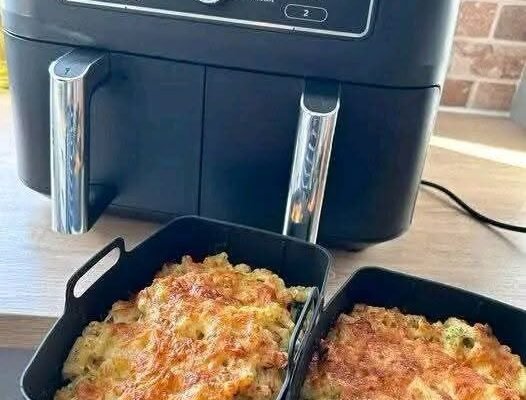 Easy Air Fryer Macaroni Cheese