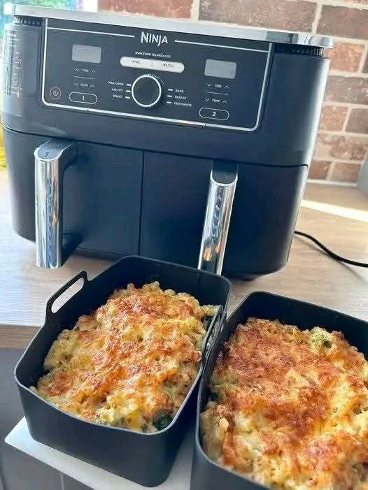 Easy Air Fryer Macaroni Cheese