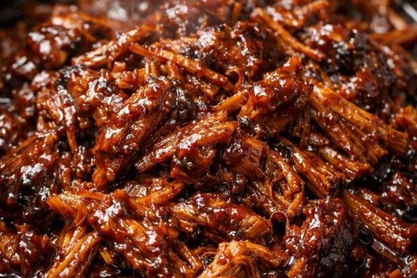 Slow Cooker BBQ Pulled Beef