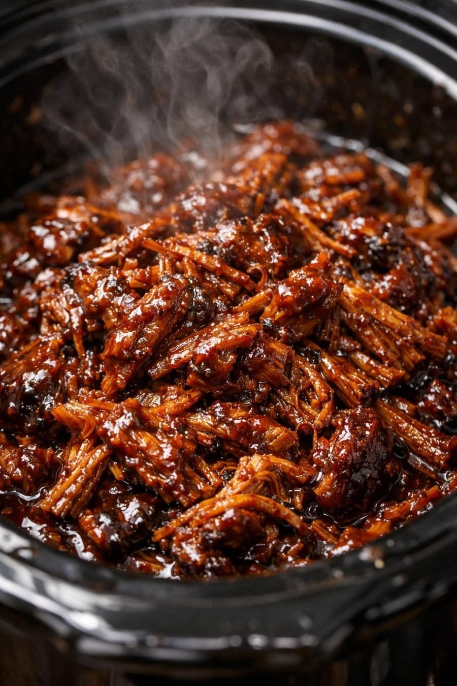 Slow Cooker BBQ Pulled Beef