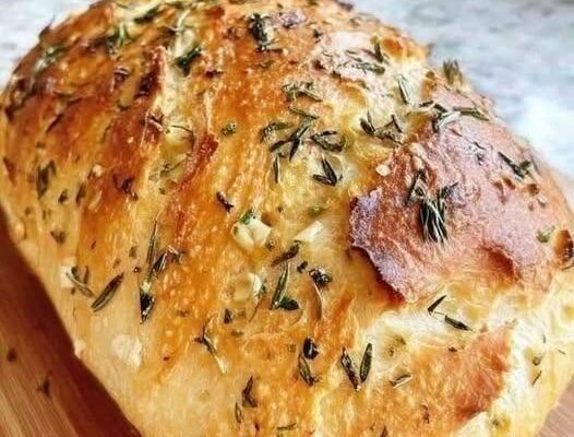 Easiest No-Knead Homemade Bread