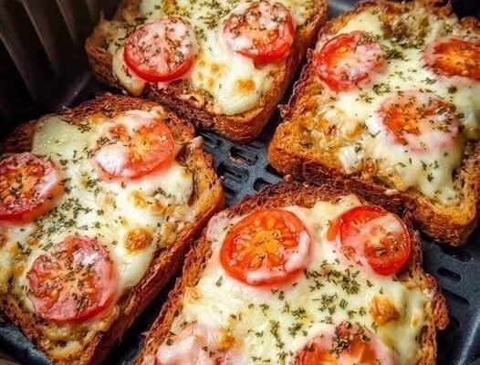 Cheesy Tomato Toast