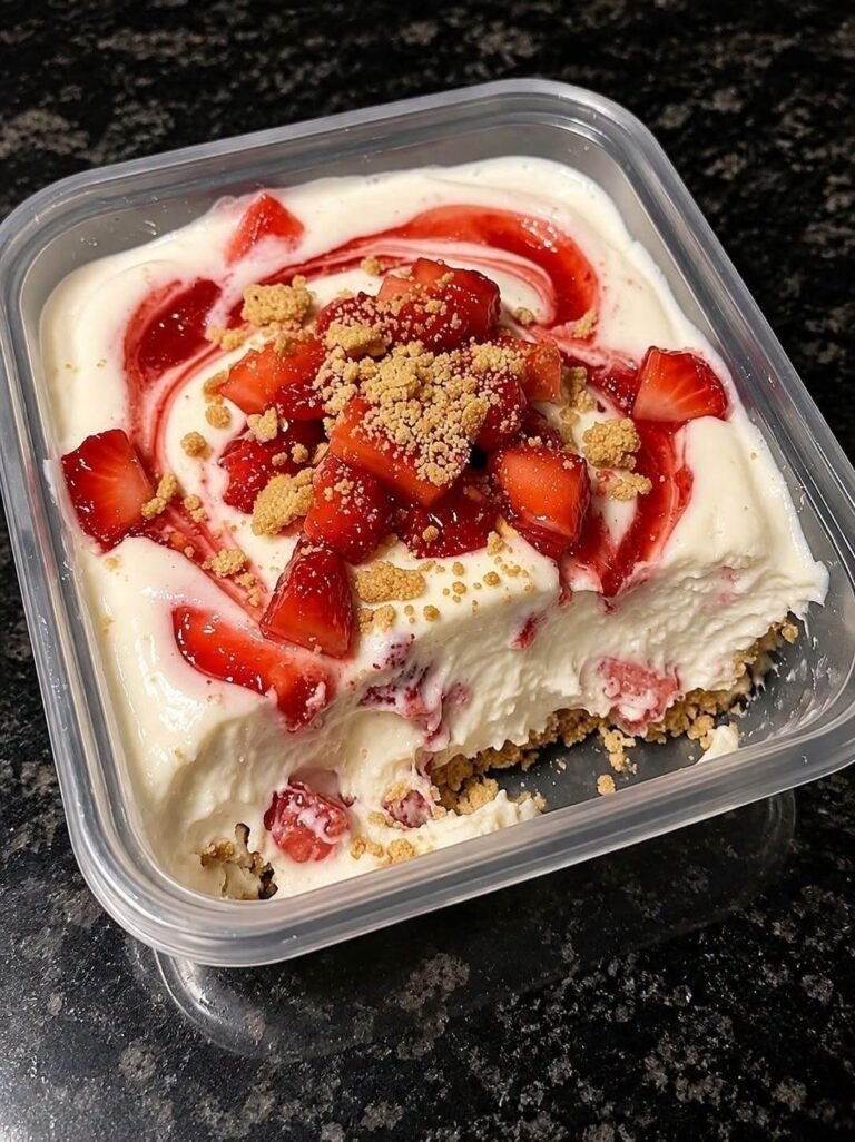 Gourmet Strawberry Cheesecake Bowl