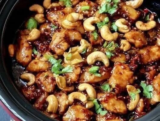 Slow Cooker Cashew Chicken