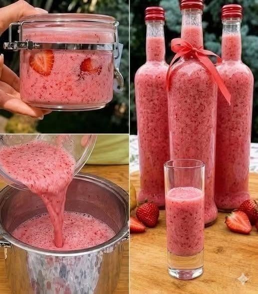 Creamy Strawberry Fruit Drink: A Fresh, Easy Homemade Recipe