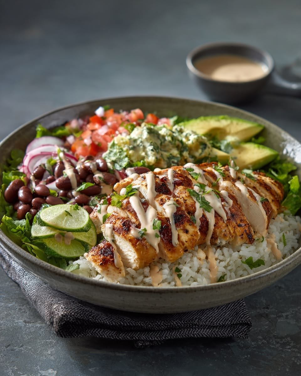 Grilled Chicken Burrito Bowl