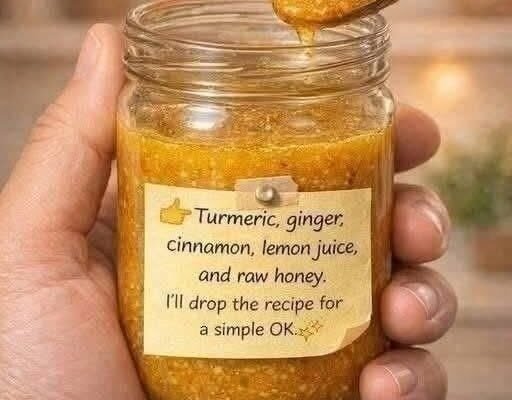 Turmeric, Ginger, Cinnamon, Lemon Juice & Raw Honey Mix