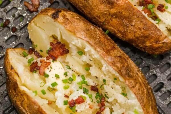 Air Fryer Baked Potatoes!