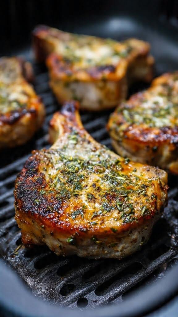 Crispy Air Fryer Pork Chops!