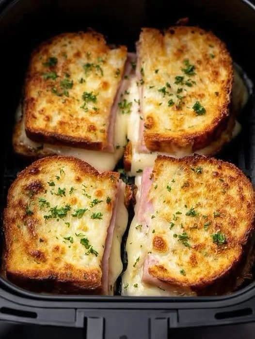 Ham & Cheese Melt Sandwich!
