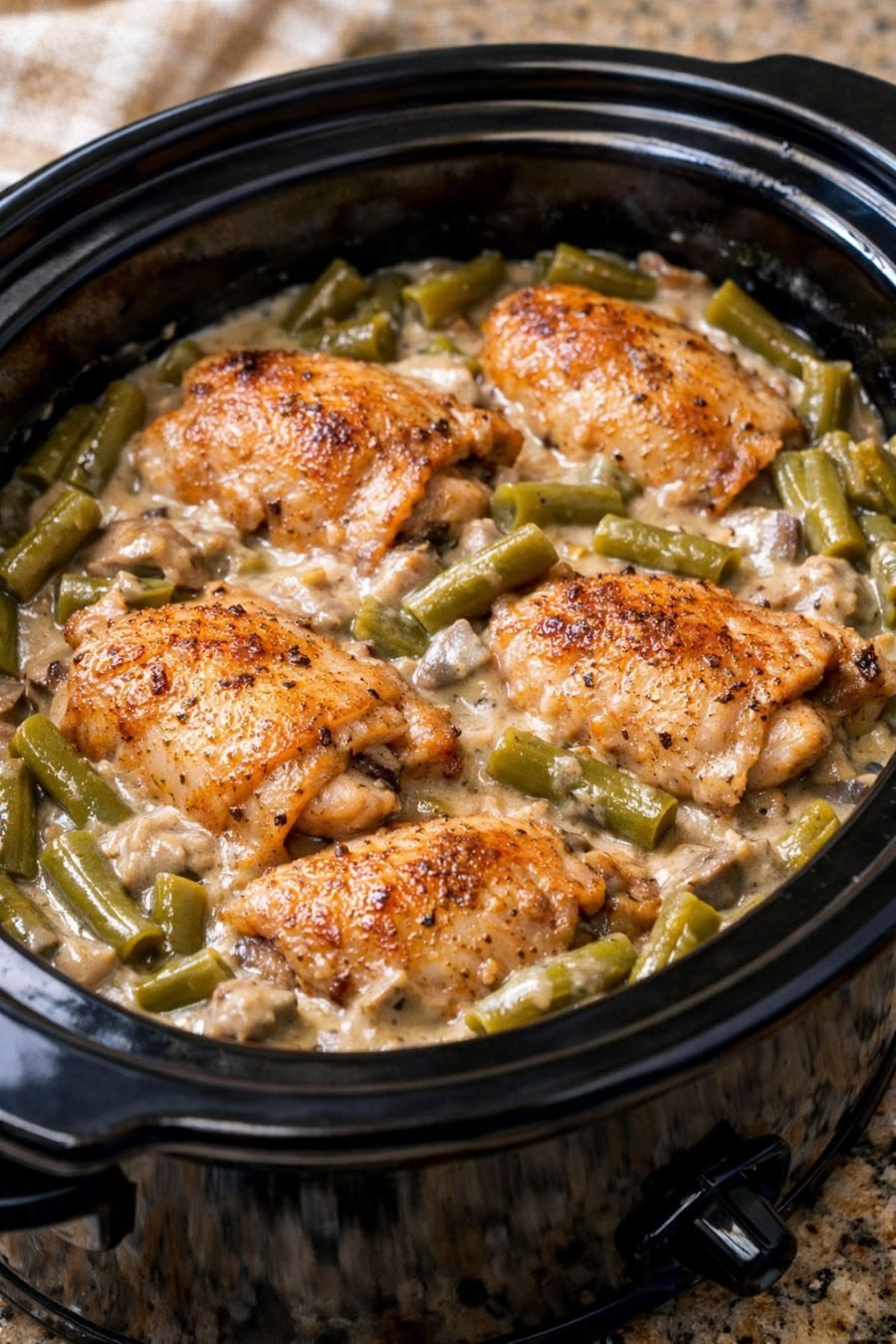Slow Cooker Creamy Chicken