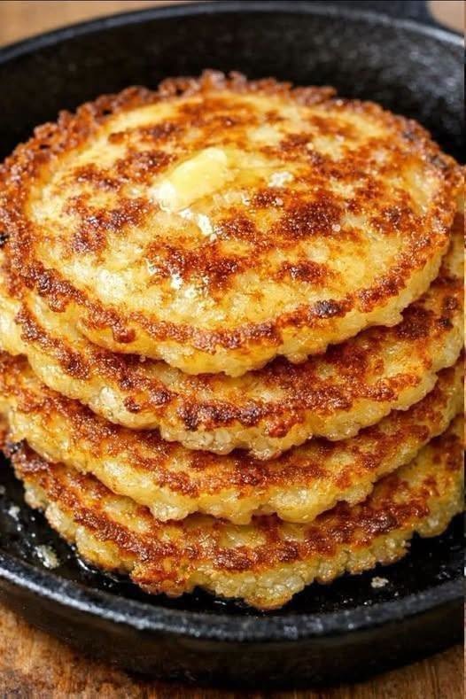 Old-Fashioned Crispy Potato Pancakes