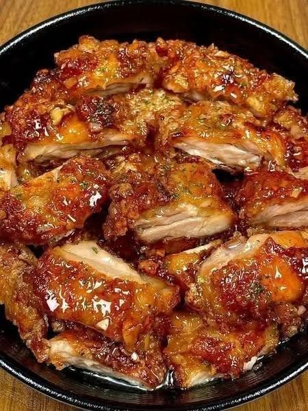 Sticky Honey Garlic Chicken Wings Recipe