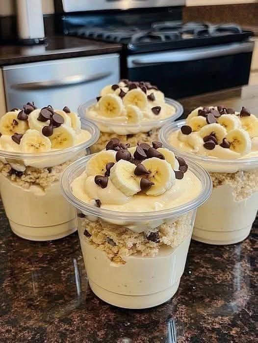 Easy Banana Pudding Cups Recipe