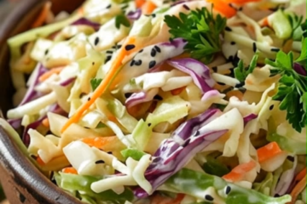 Creamy Asian Coleslaw
