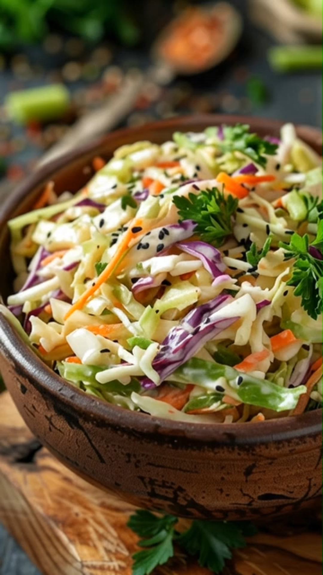 Creamy Asian Coleslaw