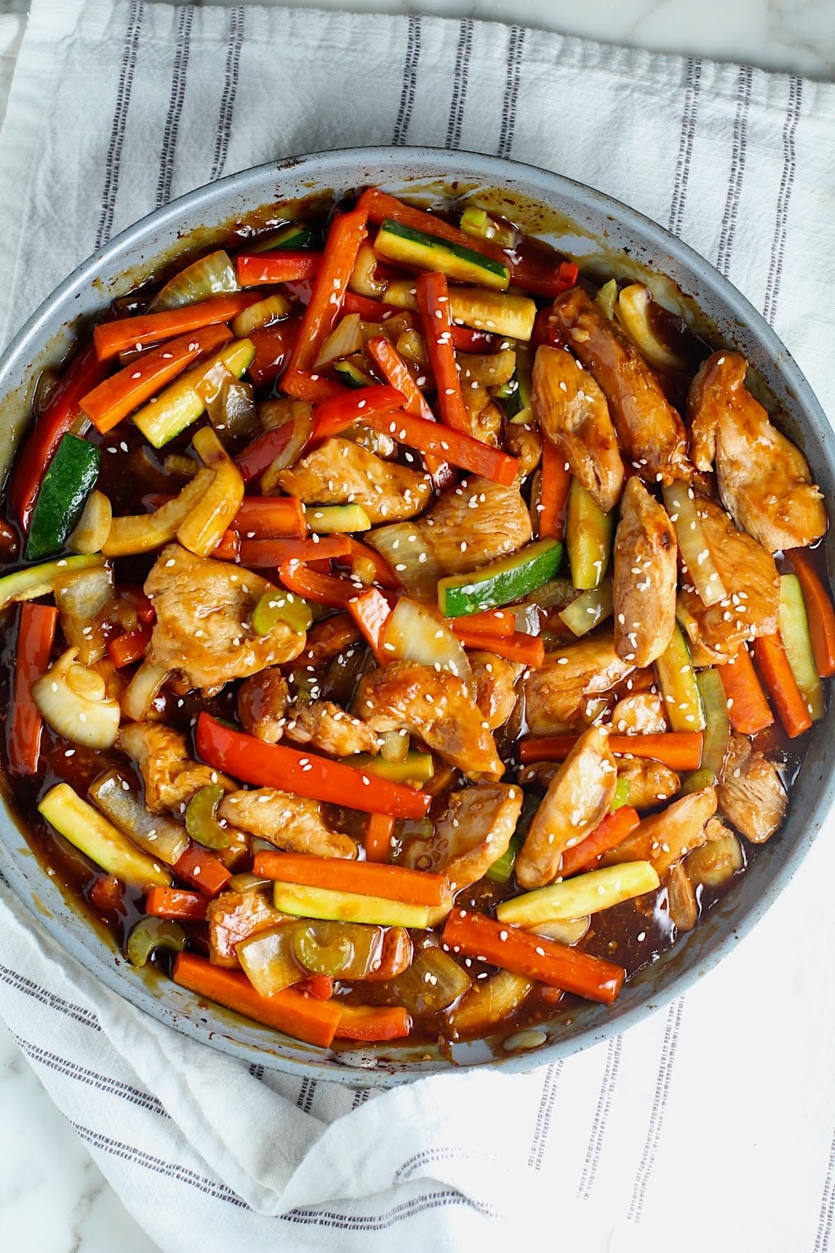 Honey Garlic Chicken Stir