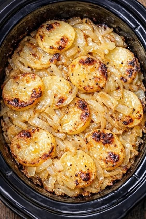 French Onion Potatoes