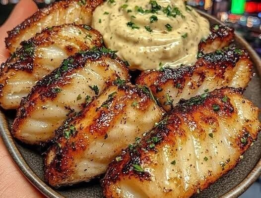 Garlic Butter Grilled Fish