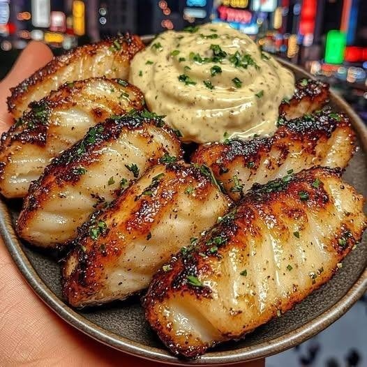 Garlic Butter Grilled Fish