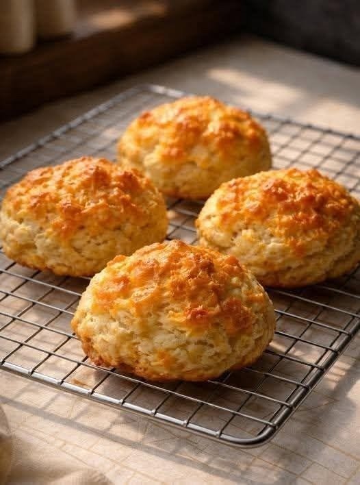 Homemade Cheddar Cheese Biscuits