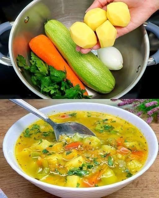 Easy Homemade Vegetable Soup Recipe