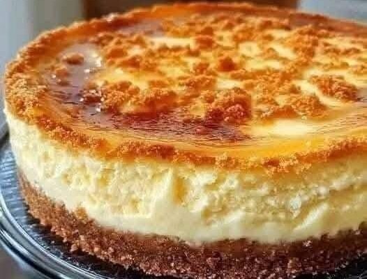 Creamy Baked Cheesecake Recipe