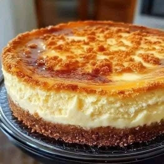 Creamy Baked Cheesecake Recipe