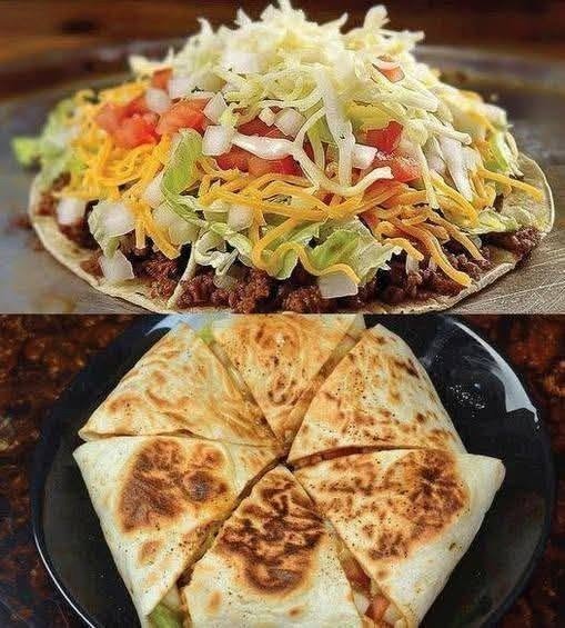 Cheesy Beef Crunchwrap Recipe