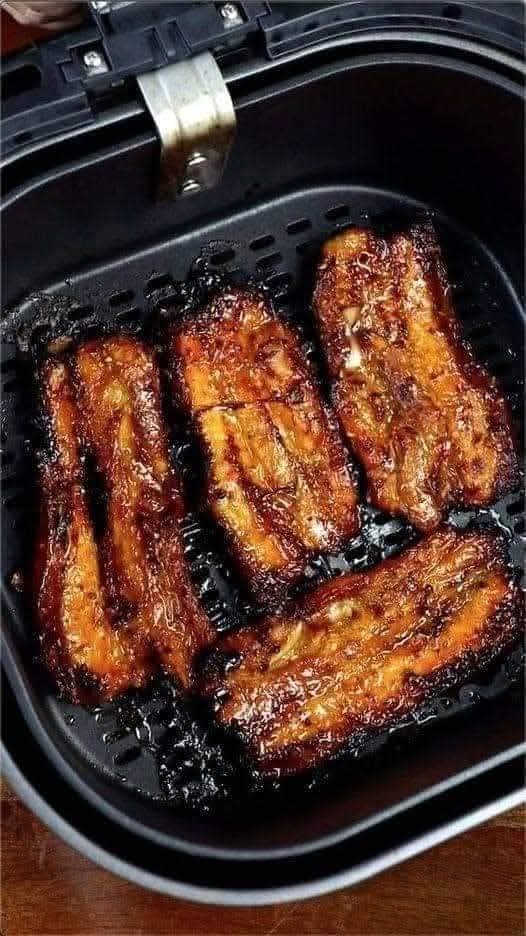 Air Fryer BBQ Pork Belly Recipe