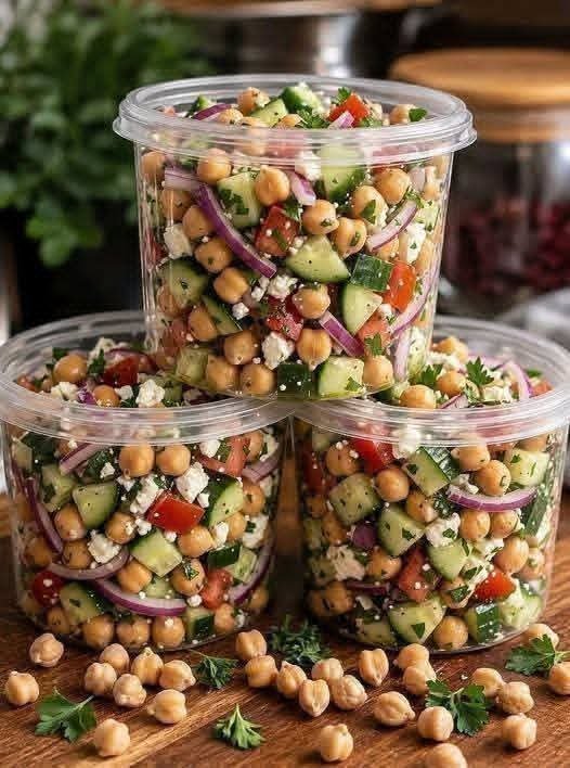 Mediterranean Chickpea Salad Recipe